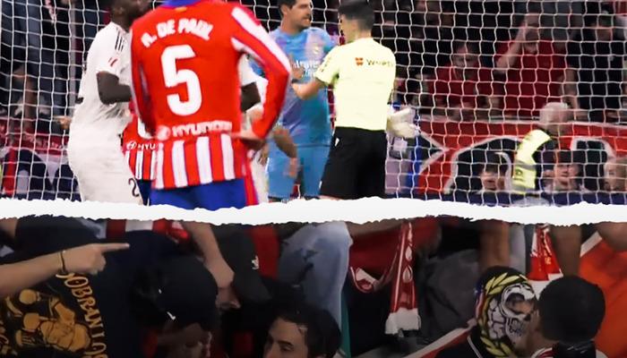 Atletico Madrid – Real Madrid derbisi olaylar nedeniyle yarıda kaldı! İspanya La Liga'da her iki takımın oyuncuları soyunma odasına gönderildi.