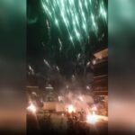 Ankara'daki düğünden sonra başlatılan havai fişekler ateşe neden oldu