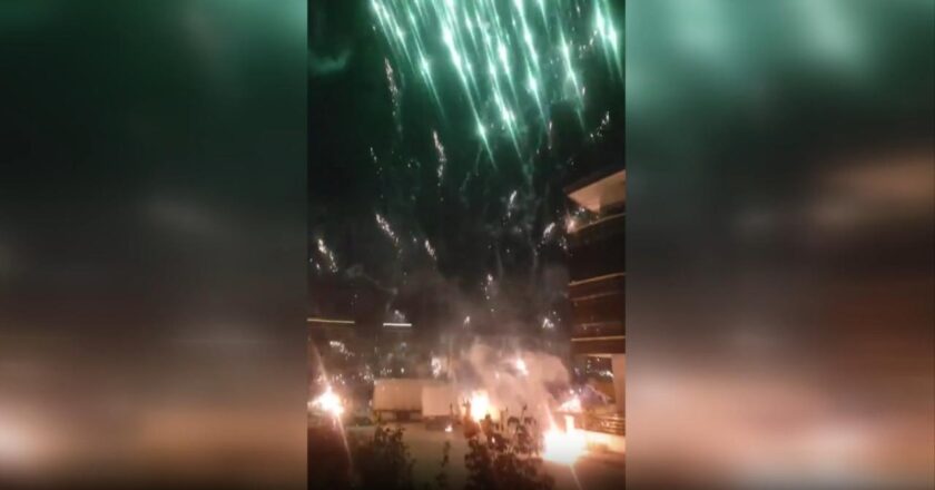 Ankara'daki düğünden sonra başlatılan havai fişekler ateşe neden oldu