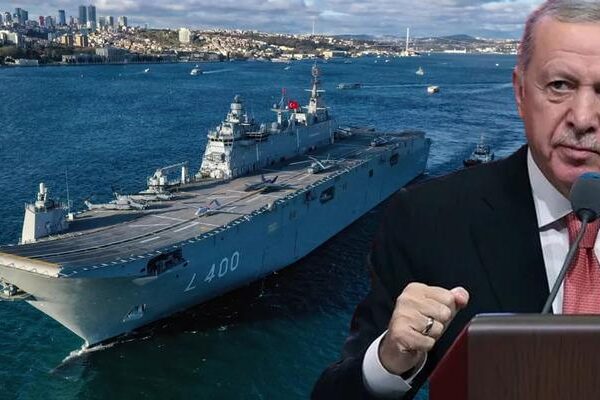 Başkan Erdoğan tarafından TCG Anatolia'da “Zafer Yolculuğu” mesajı