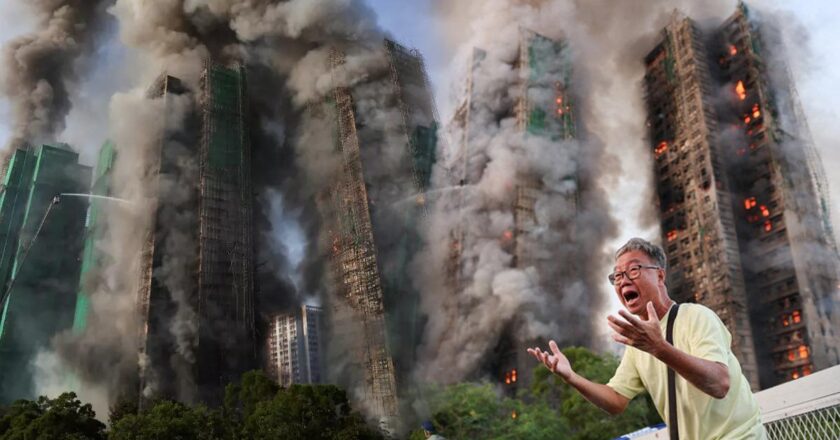 SON HABERLER | Hong Kong gökdelenlerinde yangın! 2 bin dairelik site yanıyor