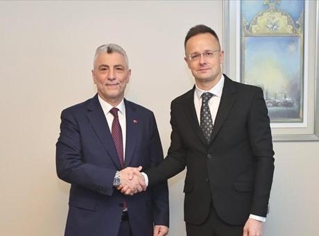 Bakan Bolat, Macar Mevkidaşıyla Bir Araya Geldi